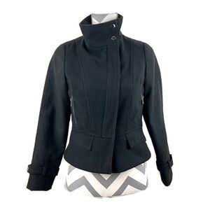 NWT - Via Spiga Girl’s Moto Jacket Coat - Size L